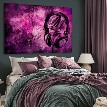 Ljuddämpande tavla - Purple Sounds