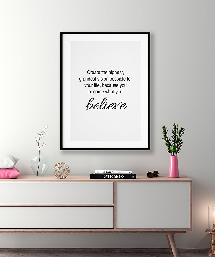 Poster - Believe