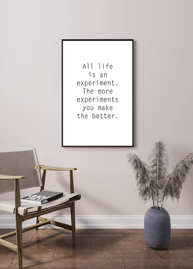 Poster - Experiment