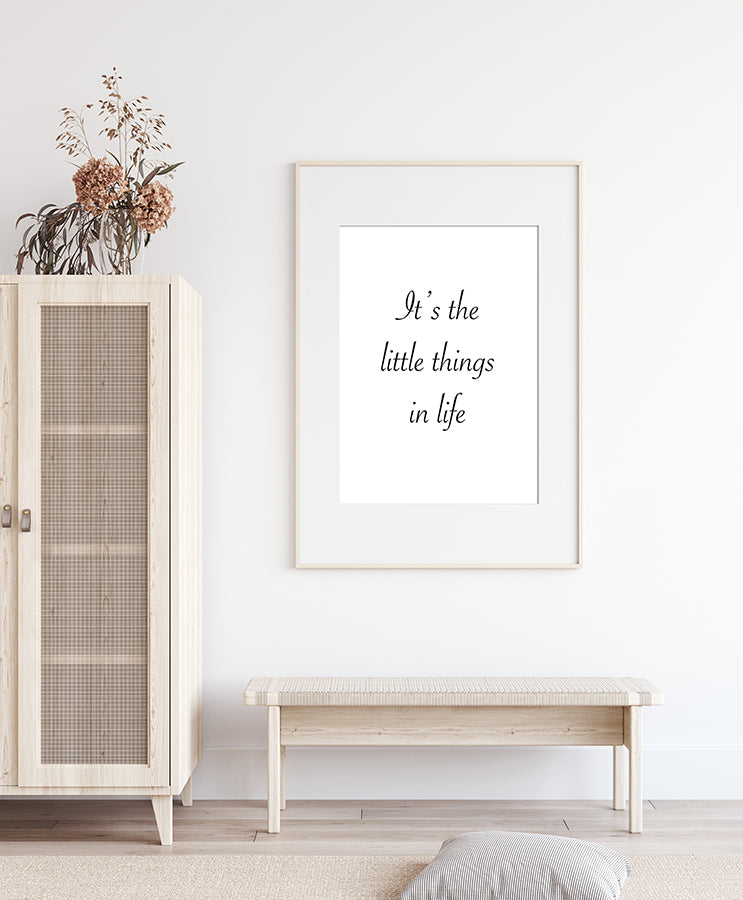 Poster - Litlle things