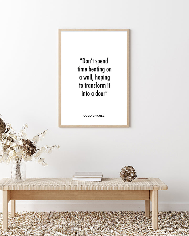 Poster - Don't spend time...