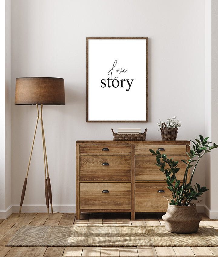 Poster - Love story