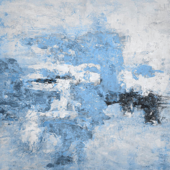 Abstrakt Oljemålning - North Ice