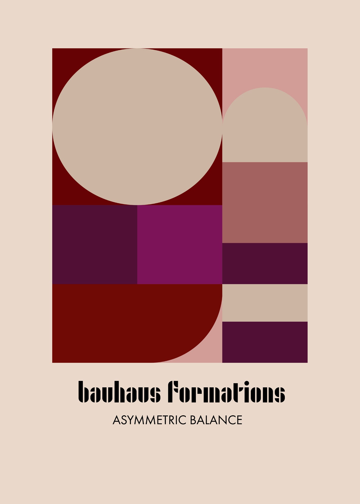 Canvastavla - Bauhaus