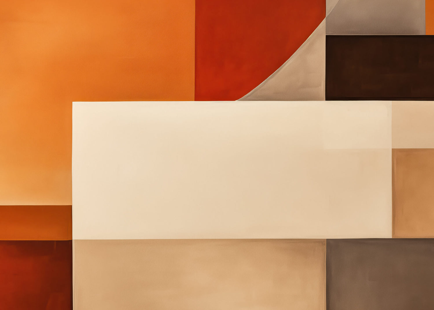 Canvastavla - Sunset Geometry