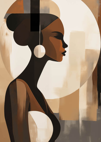 Canvastavla - Abstract Diva