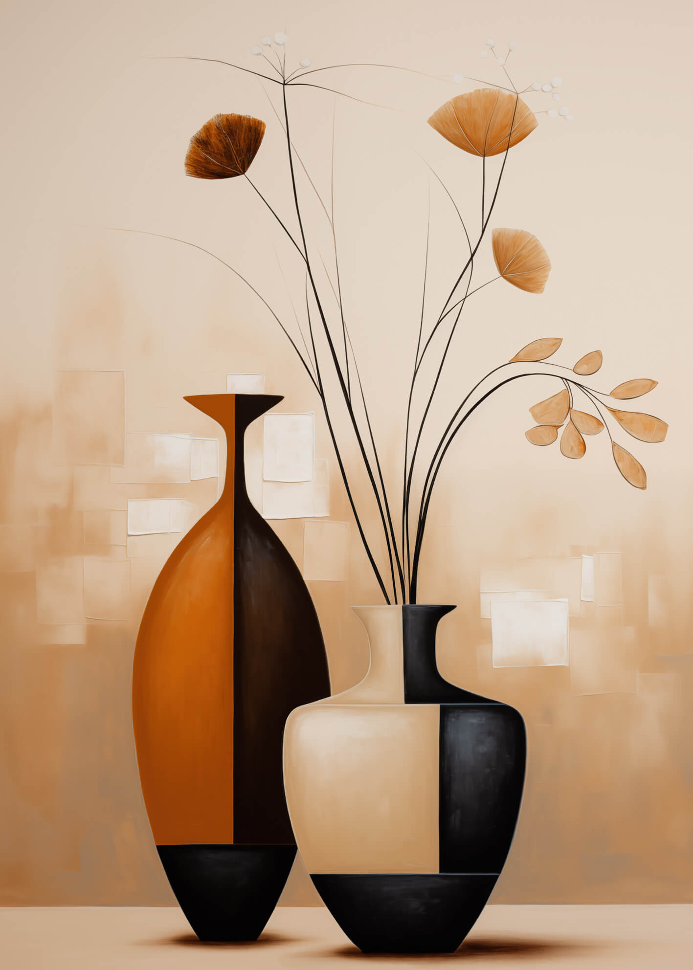 Canvastavla - Minimalist Bouquet