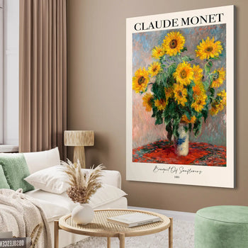 Canvastavla - Bouquet of Sunflowers