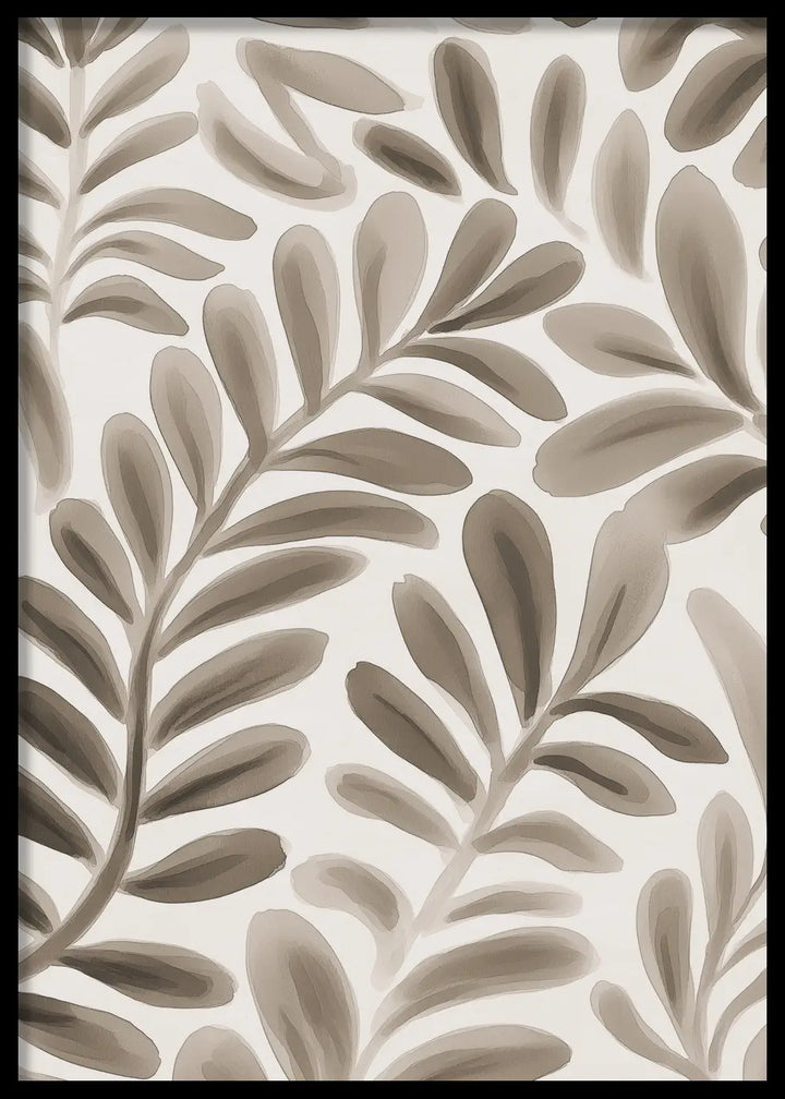 Poster - Sepia Foliage