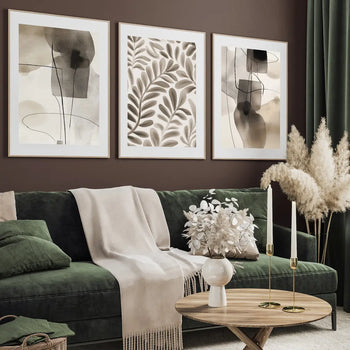 Poster - Sepia Foliage
