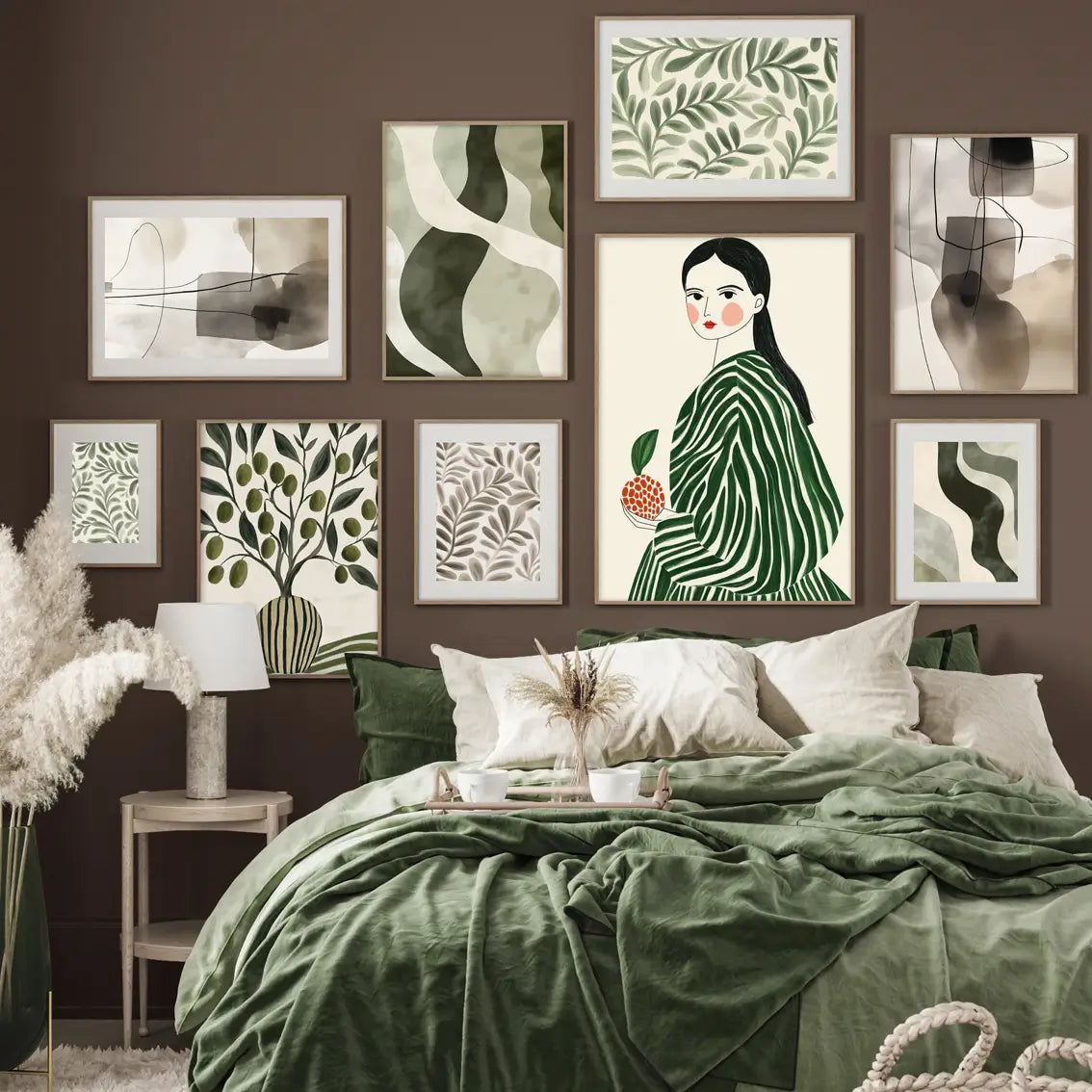 Poster - Sepia Foliage