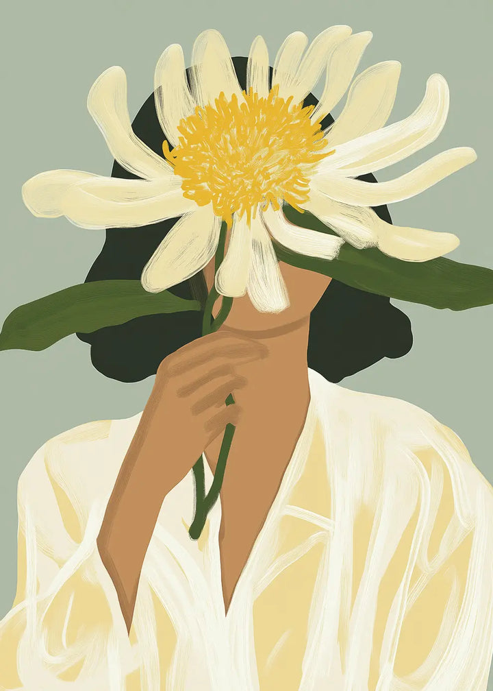 Canvastavla - Floral Mind
