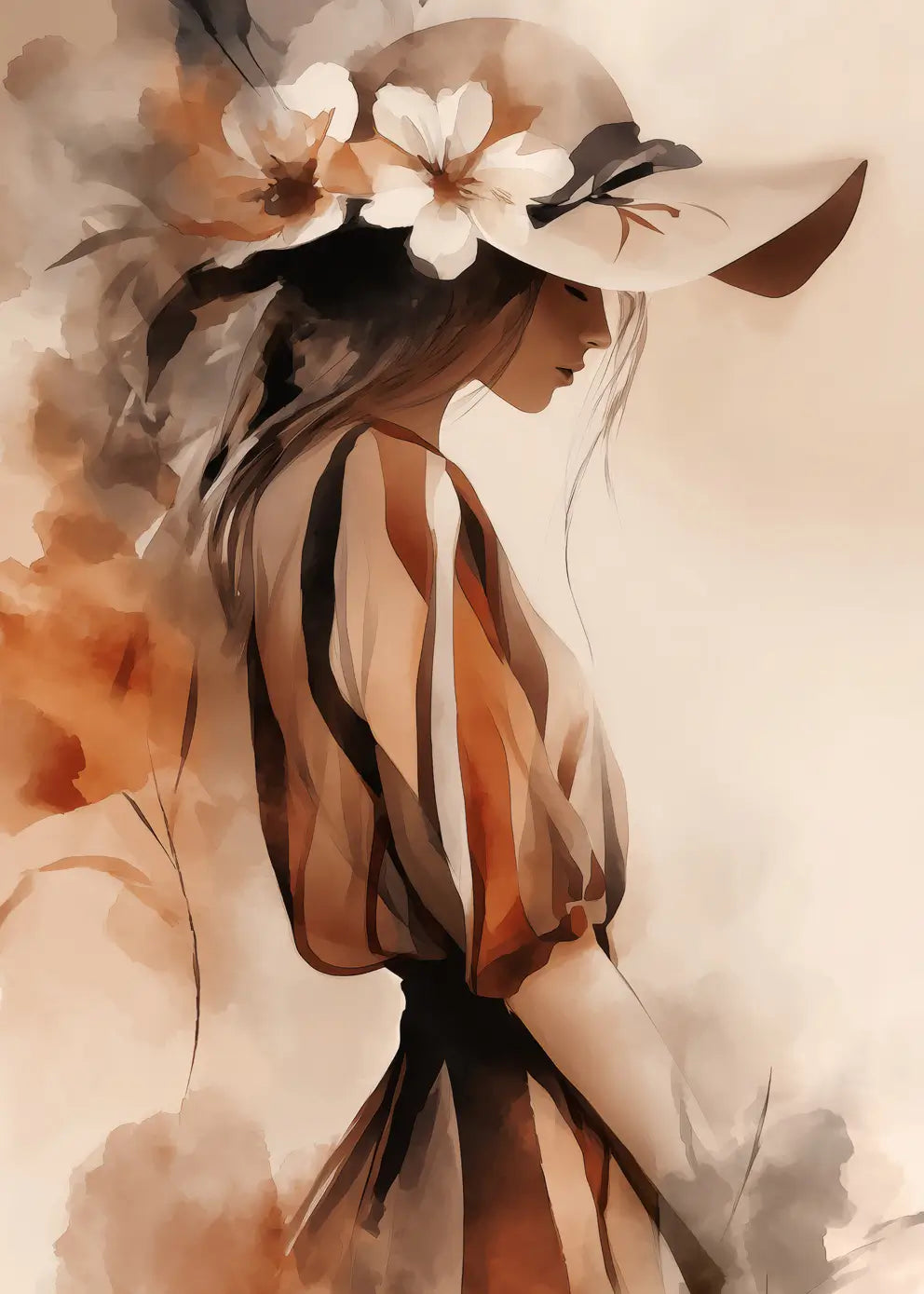 Canvastavla - Blossom Veil