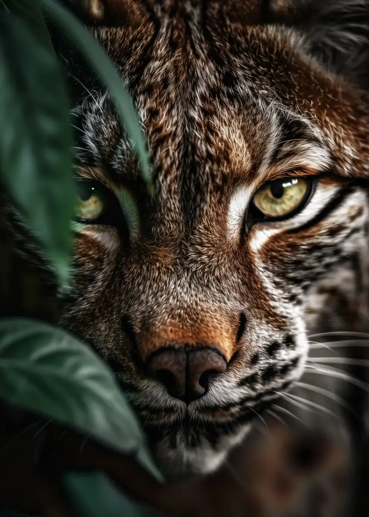 Canvastavla - Emerald Gaze