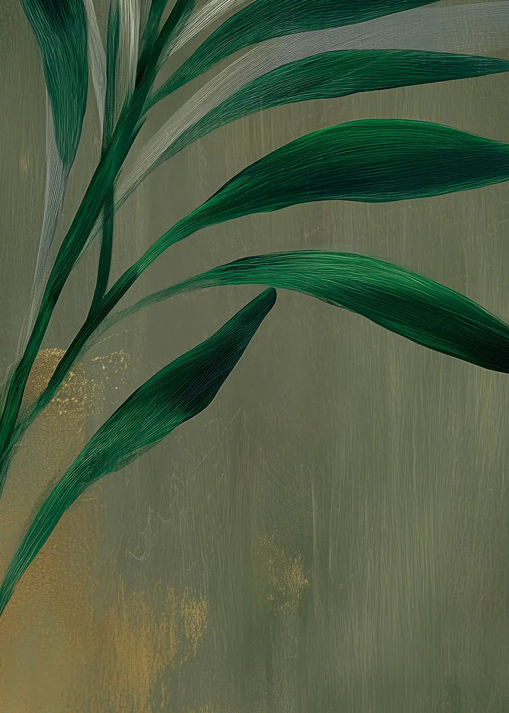 Canvastavla - Emerald Foliage