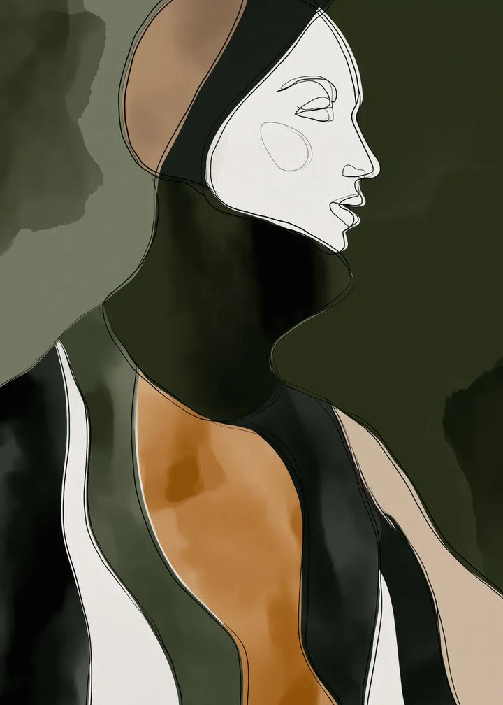 Canvastavla - Forest Muse