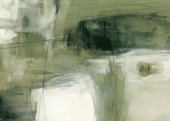 Canvastavla - Sage Abstraction