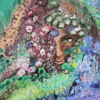 Canvastavla - Malin of the Wildflower