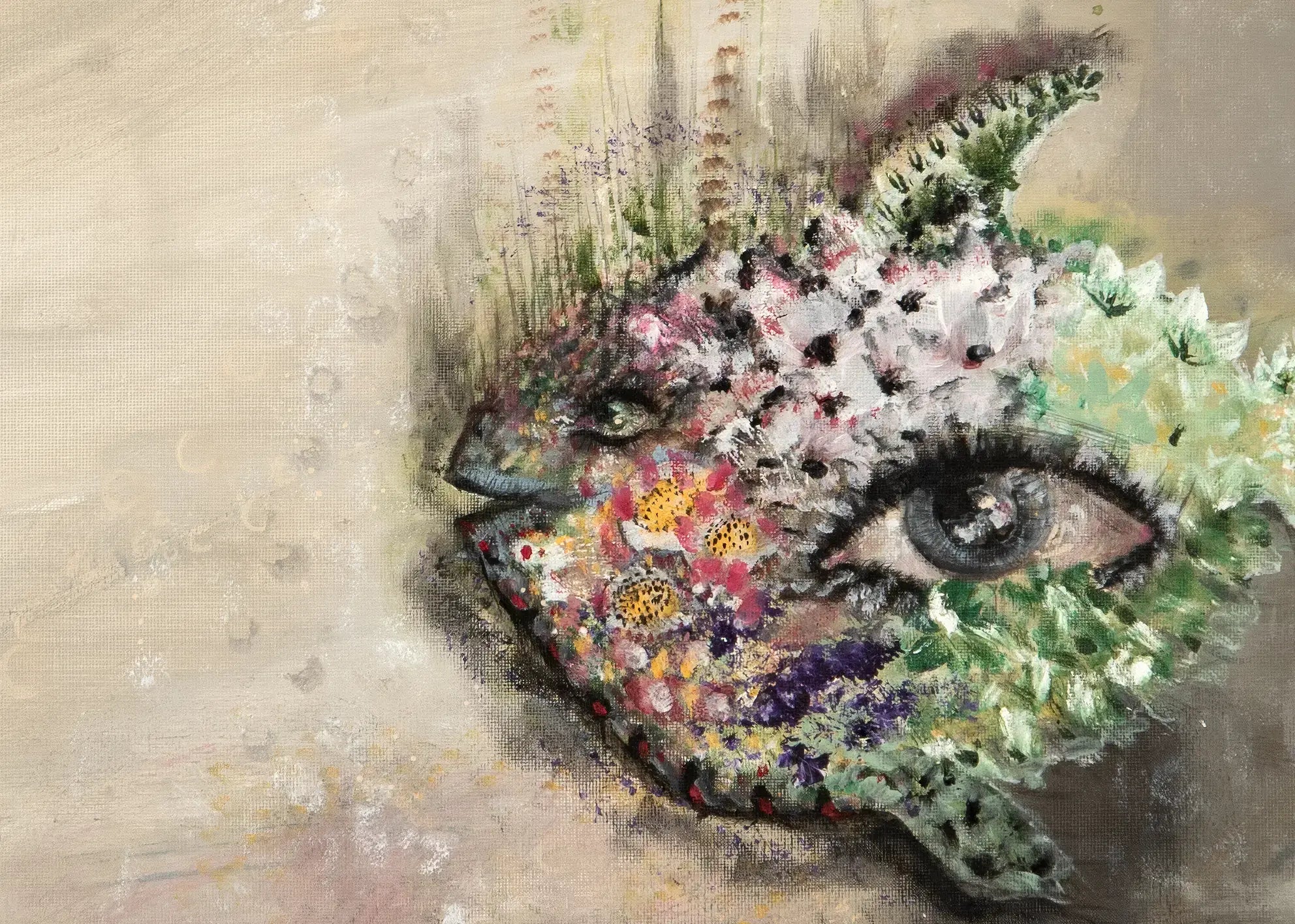 Canvastavla - The Flowerfish