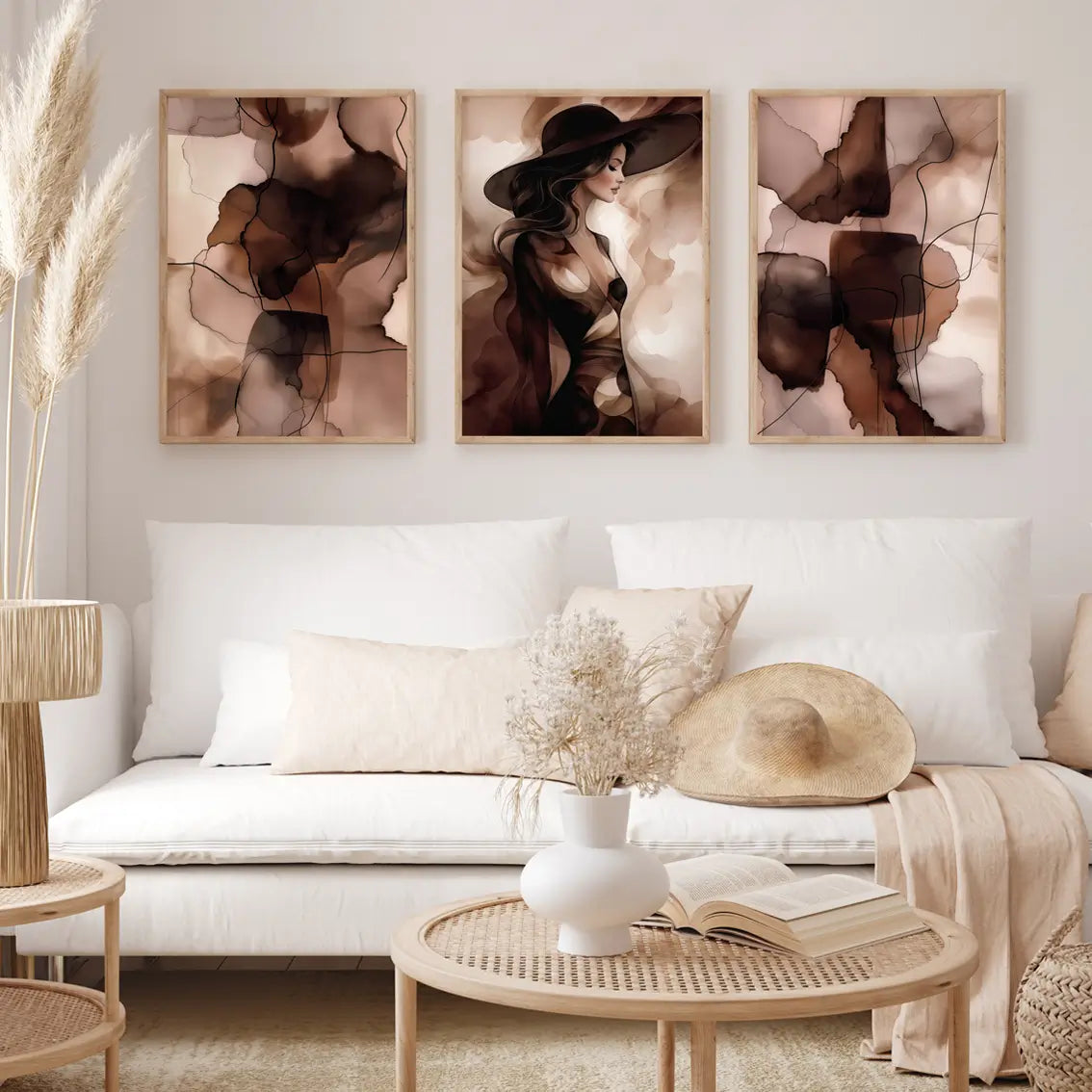 Poster - Woman in Brown