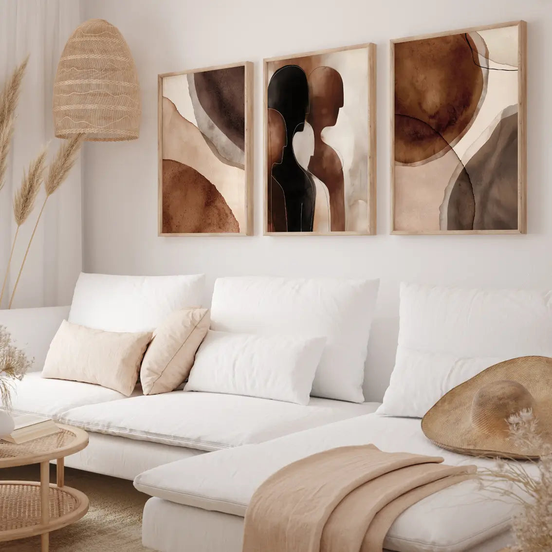 Poster - Brown Circles