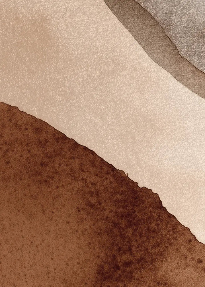 Canvastavla - Brown Shapes
