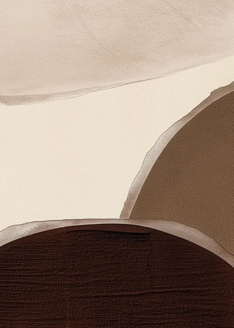 Canvastavla - Abstract Oval