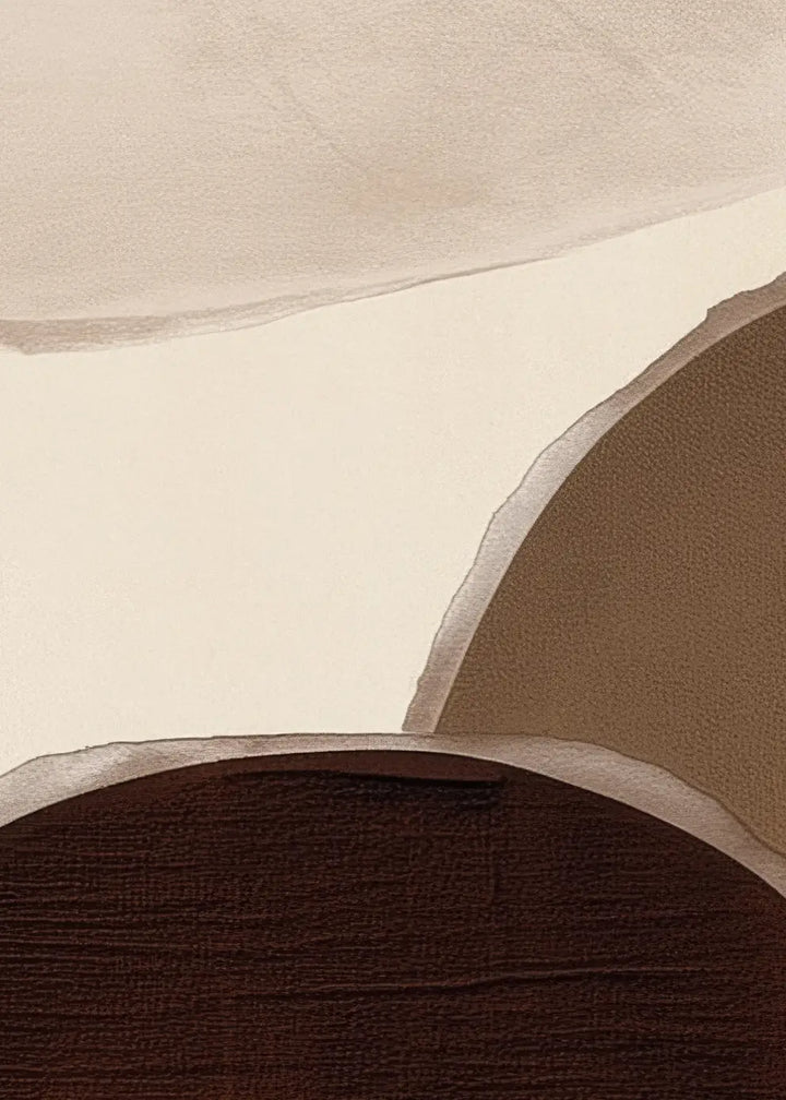Canvastavla - Abstract Oval
