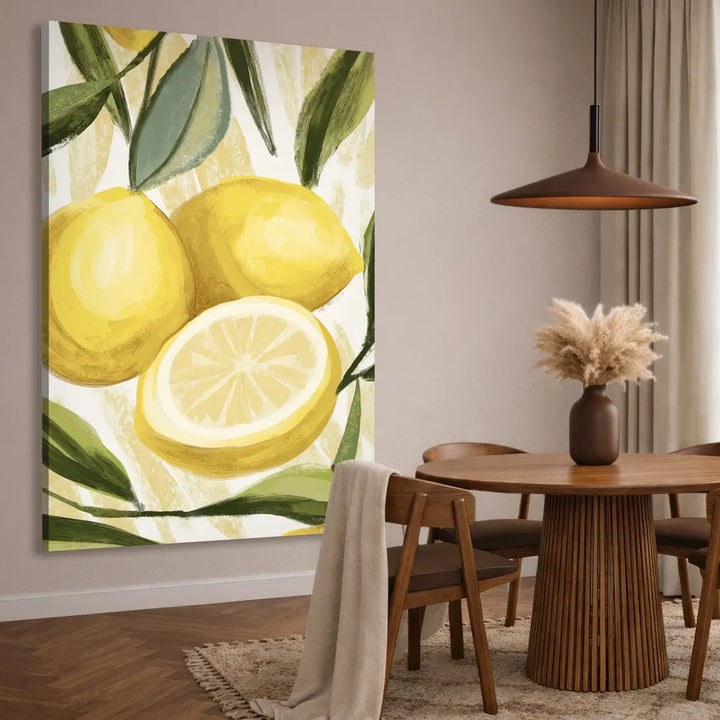 Canvastavla - Lemon Branch