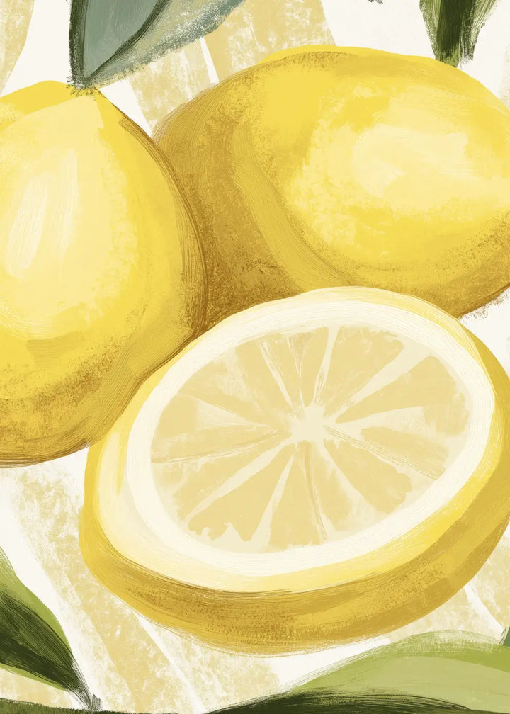 Canvastavla - Lemon Branch