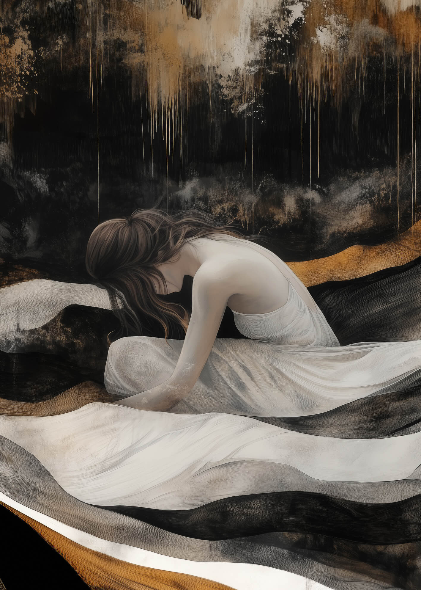 Canvastavla - Aurora of Tranquility