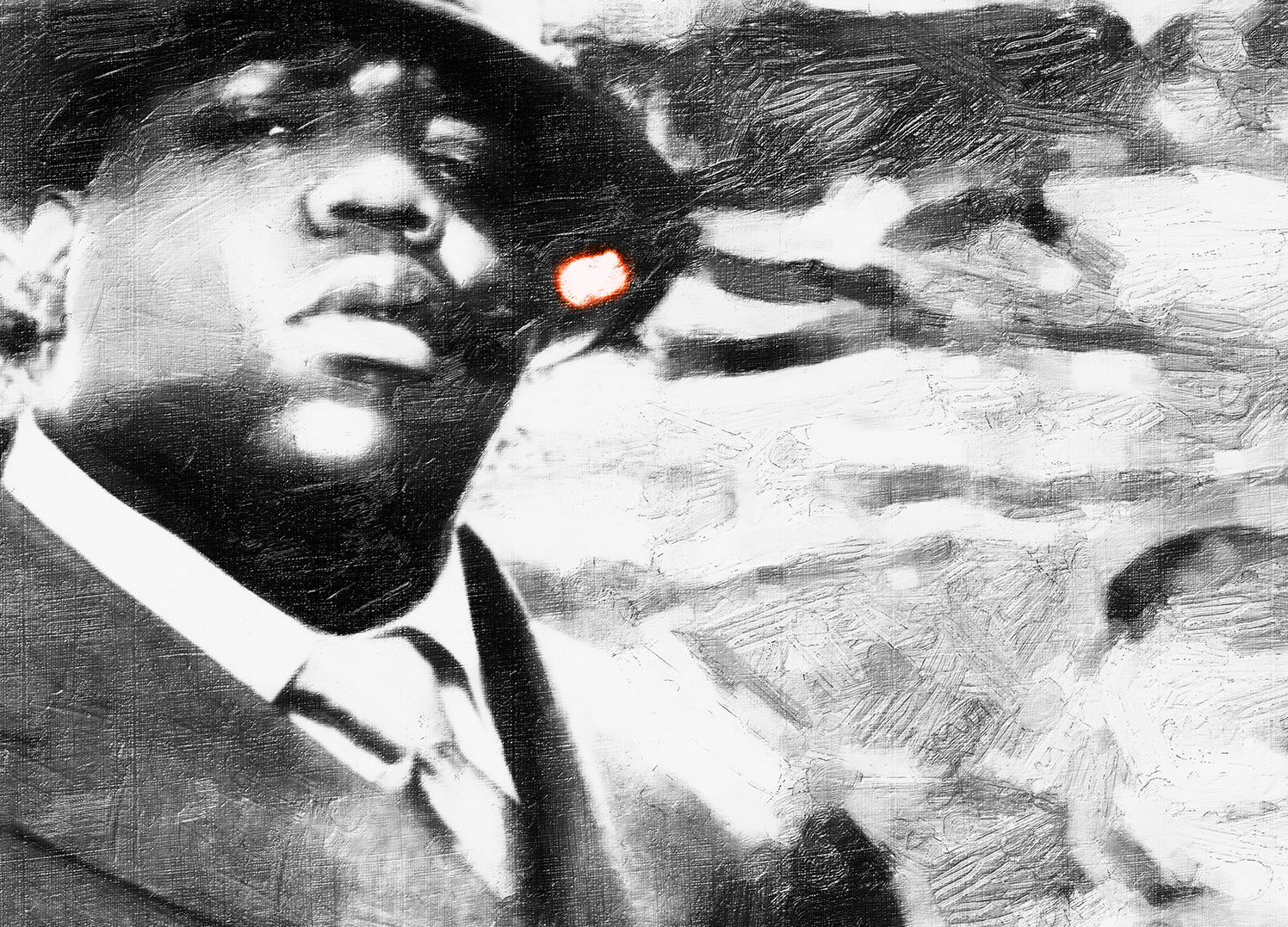 Canvastavla - Biggie smalls