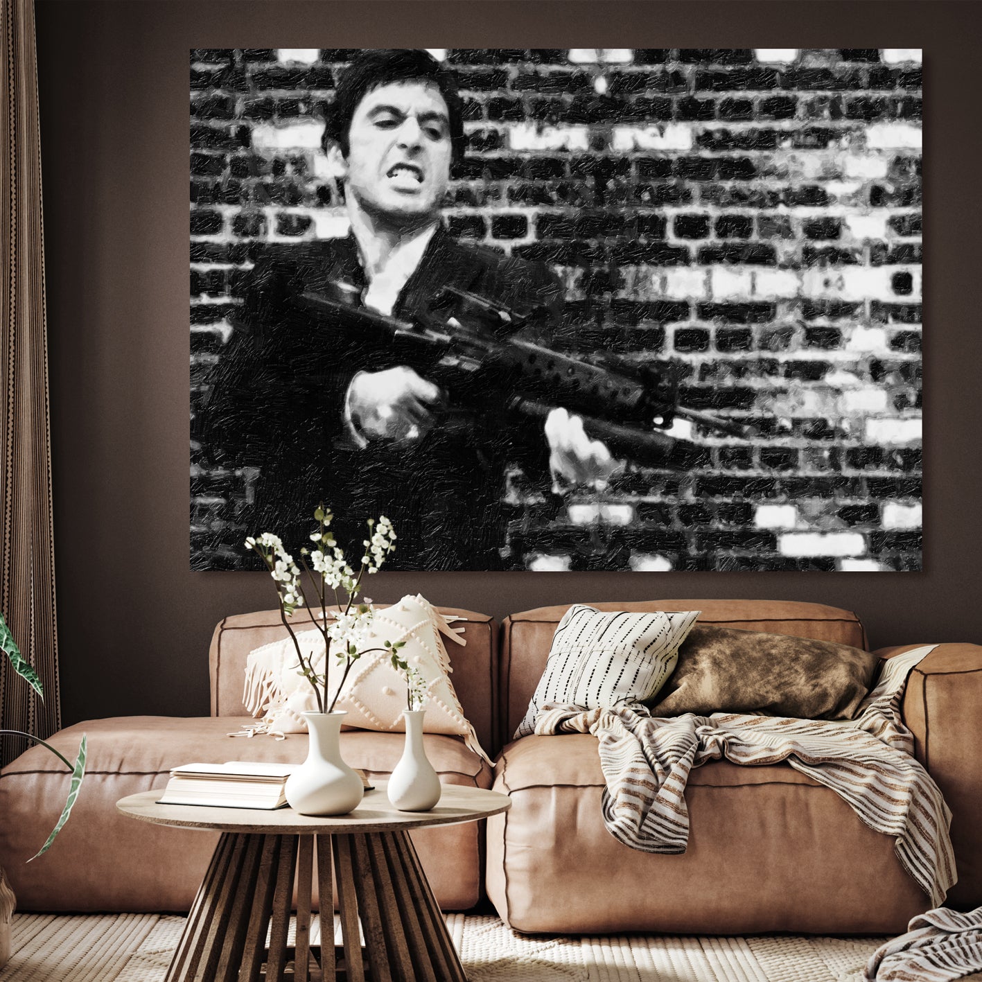 Canvastavla - Scarface