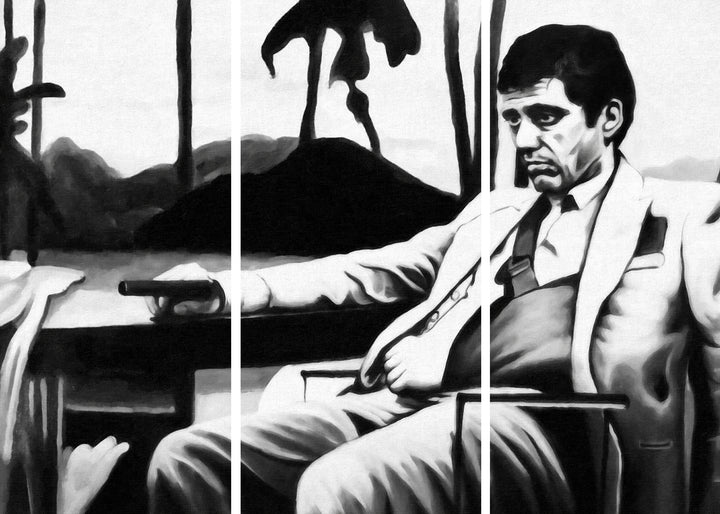 Canvastavla - Scarface