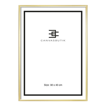 Guld tavelram 30 x 40cm
