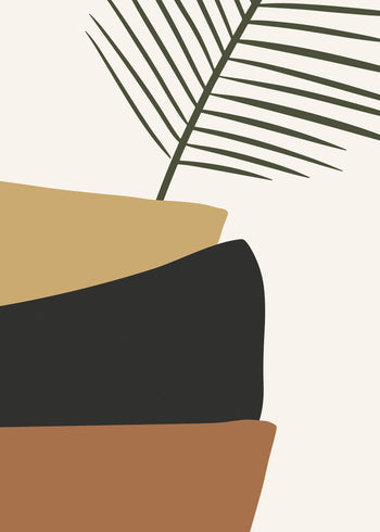 Canvastavla - Boho Shapes No3