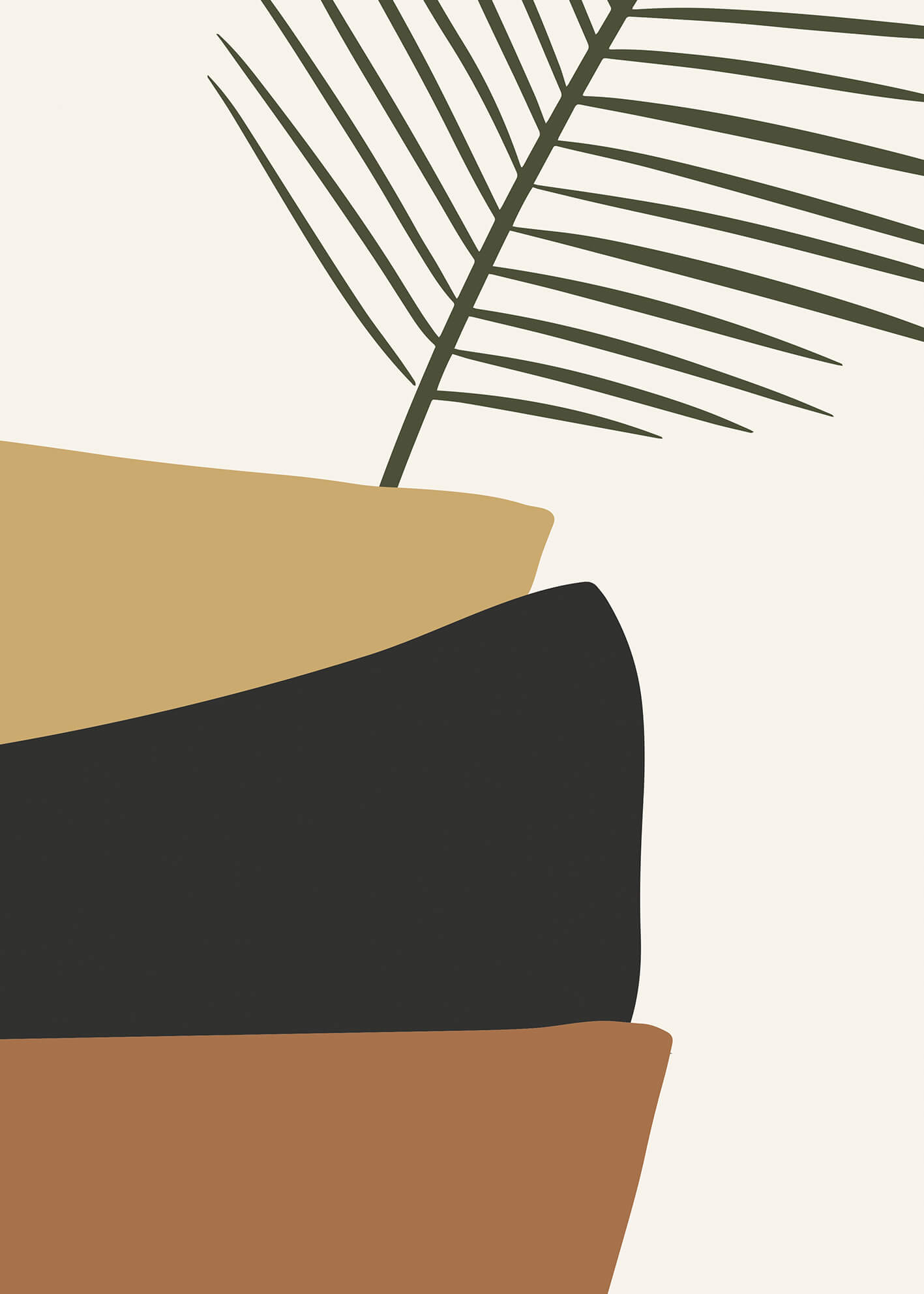 Canvastavla - Boho Shapes No3