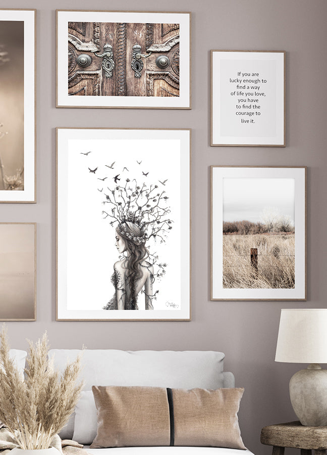 Poster - Katarina Vintrafors - Lady Branches