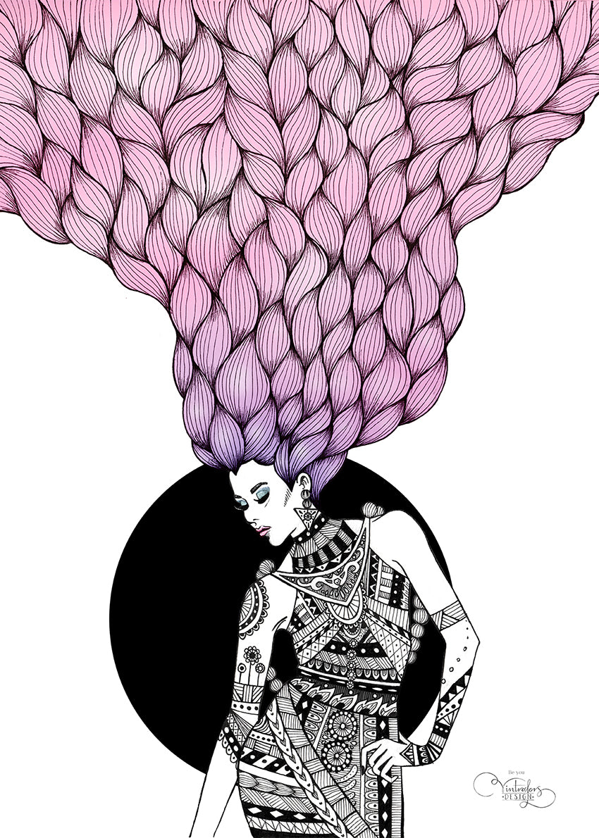 Canvastavla - Katarina Vintrafors - Be You