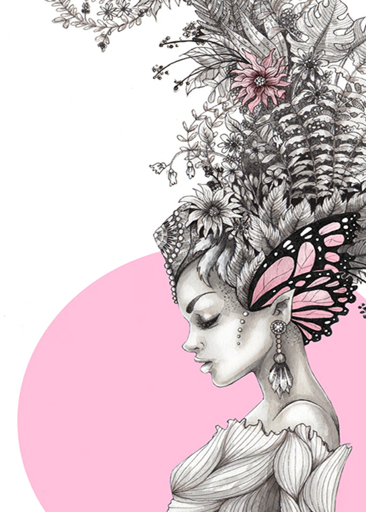 Canvastavla - Katarina Vintrafors - Wild and Free
